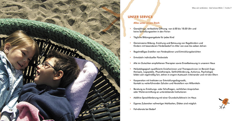 Imagebroschüre-Seiten