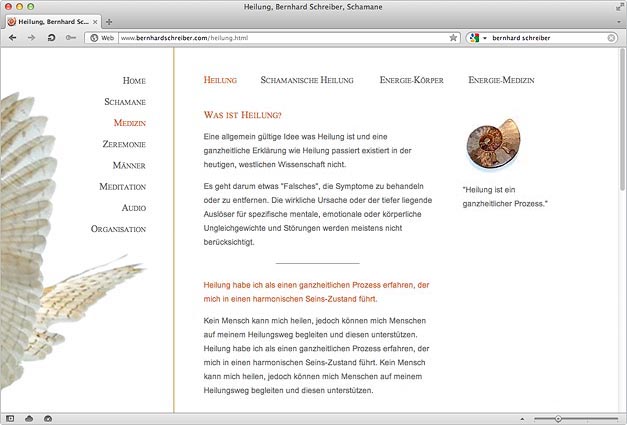 Website Bernhard Stern