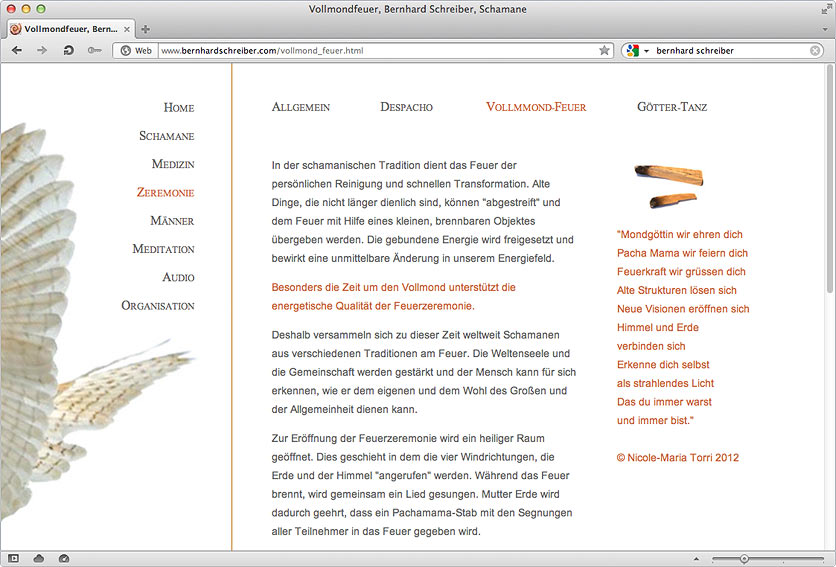 Website Bernhard Stern