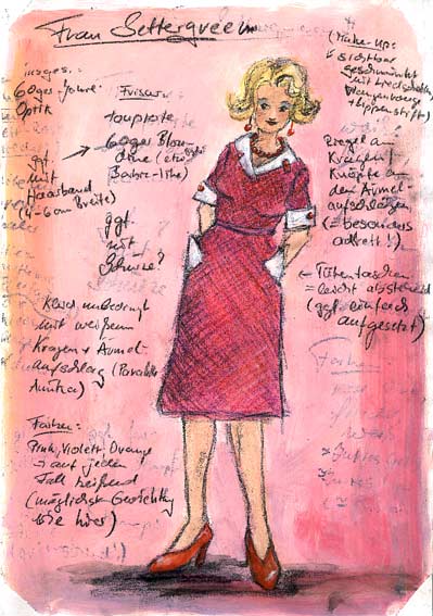 Figurinen Settergreen, Lehrerin