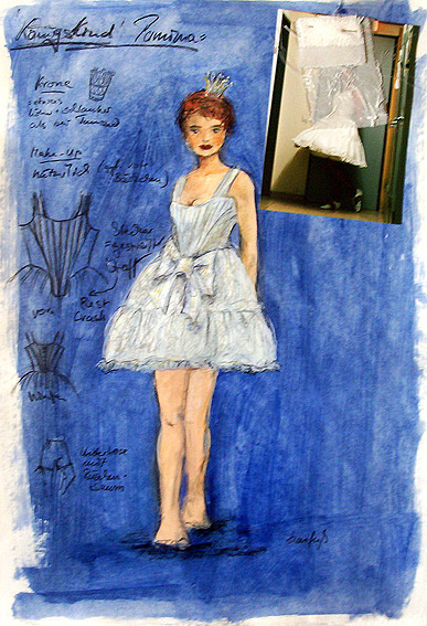 Figurine Pamina (Zauberflöte)