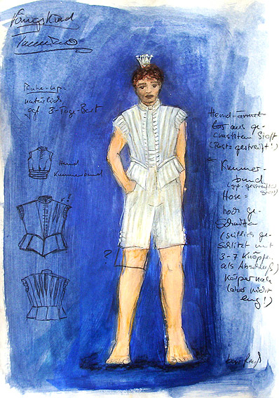 Figurine Tamino (Zauberflöte)